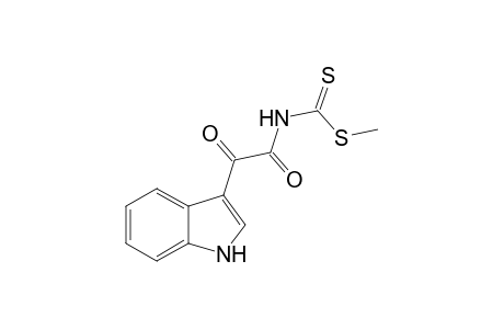 Methyl 2-(1H-Indol-3-yl)-2-oxoacetylcarbamodithioate