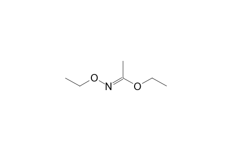 (1E)-N-ethoxyacetimidic acid ethyl ester