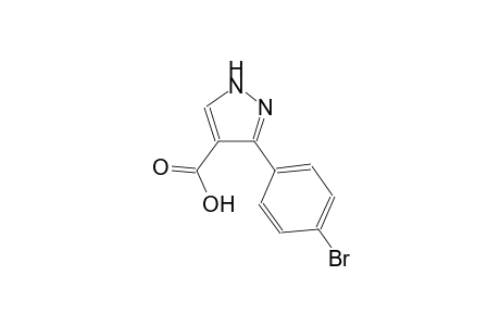 1H-pyrazole-4-carboxylic acid, 3-(4-bromophenyl)-