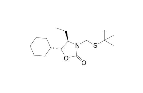 (4R,5R)-3-(tert-butylsulfanylmethyl)-5-cyclohexyl-4-ethyl-oxazolidin-2-one