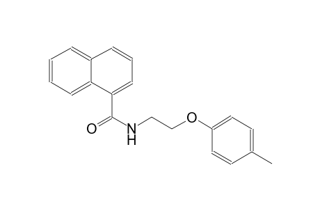 1-naphthalenecarboxamide, N-[2-(4-methylphenoxy)ethyl]-