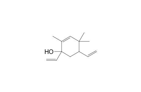 2,4,4-Trimethyl-1,5-divinylcyclohex-2-en-1-ol