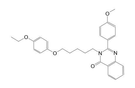3-[5-(4-ethoxyphenoxy)pentyl]-2-(4-methoxyphenyl)-4(3H)-quinazolinone