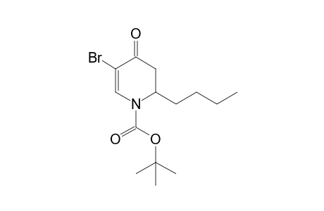 N-Boc-2-butyl 2,3-dihydro-5-bromo-4-pyridone