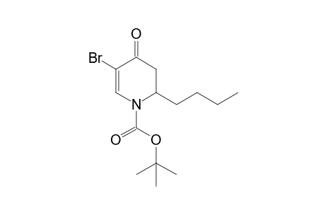 N-Boc-2-butyl 2,3-dihydro-5-bromo-4-pyridone