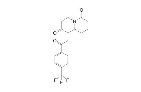 1-Aza-5-(2-oxo-2-[4-trifluoromethylphenyl]ethyl)bicyclo[4.4.0]decan-4,10-dione