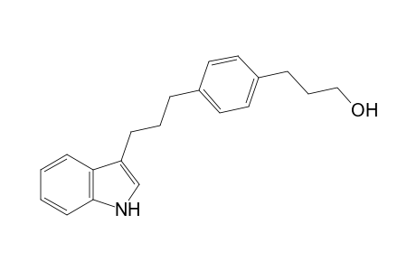 3-{4-[3-(1H-Indol-3-yl)-propyl]-phenyl}-propan-1-ol