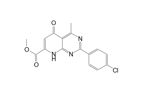 pyrido[2,3-d]pyrimidine-7-carboxylic acid, 2-(4-chlorophenyl)-5,8-dihydro-4-methyl-5-oxo-, methyl ester
