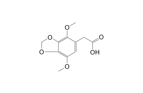 1,3-Benzodioxole-5-acetic acid, 4,7-dimethoxy-