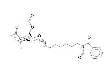 (6-Phtalimidohexyl)-3,4,6-tri-O-acetyl-a-d-glucopyranoside