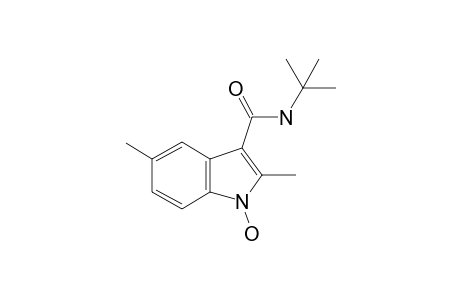 N-tert-butyl-1-hydroxy-2,5-dimethylindole-3-carboxamide