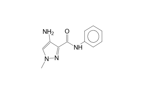 Pyrazole-3-carboxamide, N-phenyl-4-amino-1-methyl-