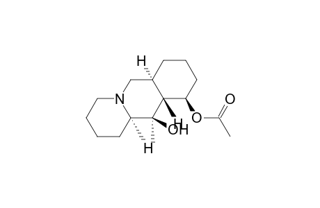2H-Benzo[b]quinolizine-10,11-diol, dodecahydro-11-methyl-, 10-acetate, (6a.alpha.,10.alpha.,10a.beta.,11.alpha.,11a.alpha.)-(.+-.)-