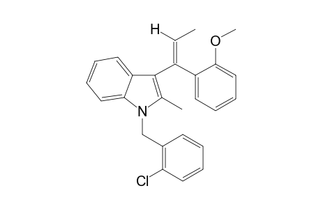 1-(2-Chlorobenzyl)-3-(1-(2-methoxyphenyl)-1-propen-1-yl)-2-methyl-1H-indole II