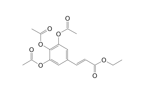 Ethyl 3,4,5-triacetoxycinnamate