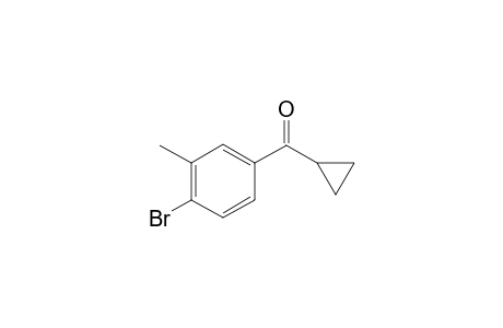 (4-Bromo-3-methylphenyl)(cyclopropyl)methanone