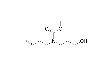 Methyl 3-hydroxypropyl(pent-4-en-2-yl)carbamate