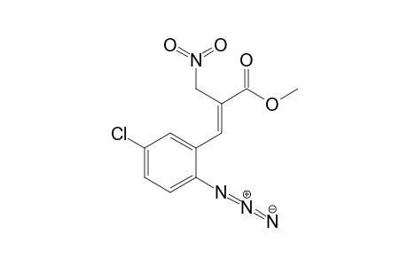 (E)-Methyl 3-(2-azido-5-chlorophenyl)-2-nitromethylpropenoate