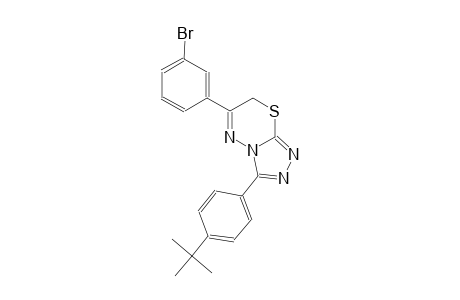 6-(3-bromophenyl)-3-(4-tert-butylphenyl)-7H-[1,2,4]triazolo[3,4-b][1,3,4]thiadiazine