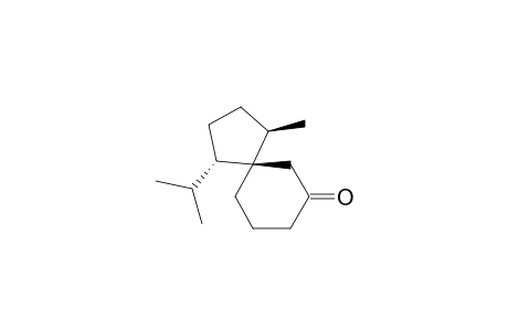 (1R,4S,5R)-1-methyl-4-propan-2-yl-9-spiro[4.5]decanone