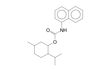 Carbamic acid, N-(1-naphthyl)-, menthyl ester