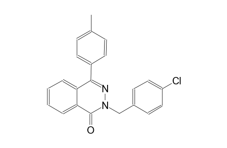 2-(4-chlorobenzyl)-4-(4-methylphenyl)-1(2H)-phthalazinone