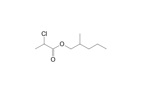2-Chloropropionic acid, 2-methylpentyl ester