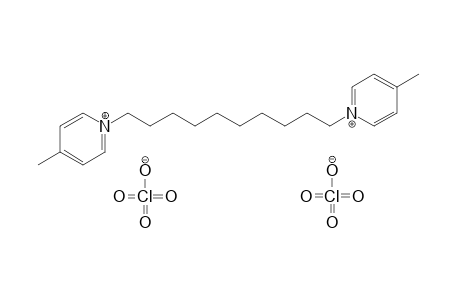 1,1'-decamethylenedi-4-picolonium diperchlorate