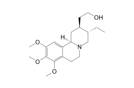 2H-Benzo[a]quinolizine-2-ethanol, 3-ethyl-1,3,4,6,7,11b-hexahydro-8,9,10-trimethoxy-, (2.alpha.,3.beta.,11b.beta.)-(.+-.)-