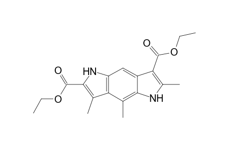 3,4,6-trimethyl-1,5-dihydropyrrolo[2,3-f]indole-2,7-dicarboxylic acid diethyl ester