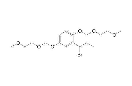 3-{2',5'-bis[(2''-Methoxyethoxy)methoxy]phenyl}-3-bromopropane