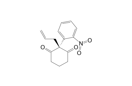 2-ALLYL-2-(ORTHO-NITROPHENYL)-1,3-CYClOHEXANEDIONE