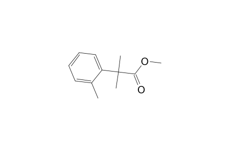 Benzeneacetic acid, .alpha.,.alpha.,2-trimethyl-, methyl ester