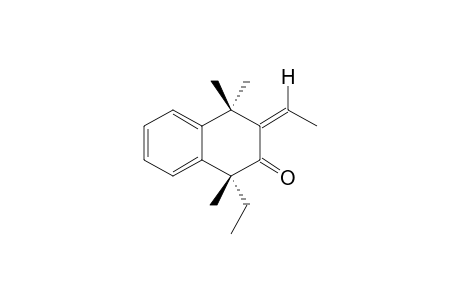 3,4-DIHYDRO-1-ETHYL-1,4,4-TRIMETHYL-(3Z)-ETHYLIDENE-2(1H)-NAPHTHALENONE