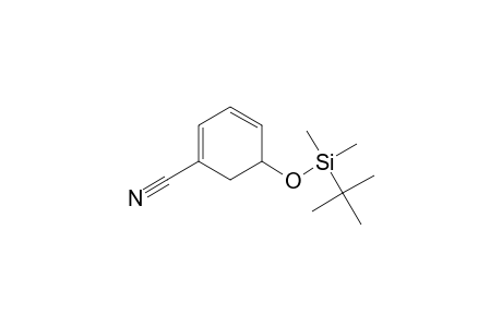 1,3-Cyclohexadiene-1-carbonitrile, 5-[[(1,1-dimethylethyl)dimethylsilyl]oxy]-
