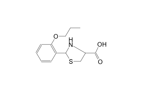 Thiazolidine-4-carboxylic acid, 2-(2-propoxyphenyl)-