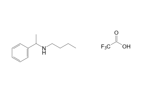 N-butyl-α-methylbenzylamine, trifluoroacetate acid