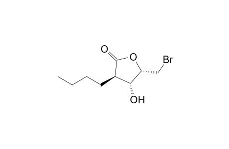 (2R*,3R*,4S*)-4-(Bromomethyl)-2-butyl-3-hydroxy-4-butanolide