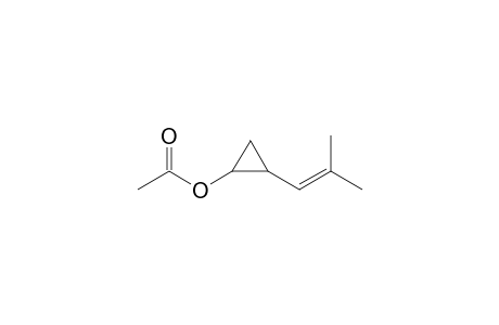 1-Acetoxy-3-(2-methylpropenyl)cyclopropane