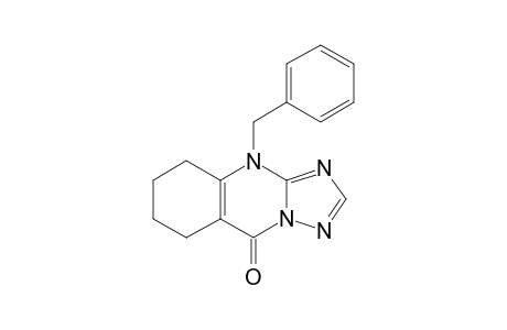 4-(benzyl)-5,6,7,8-tetrahydro-[1,2,4]triazolo[5,1-b]quinazolin-9-one