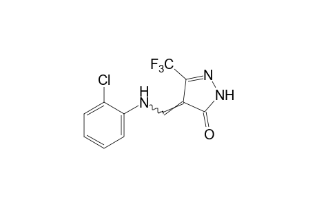 4-[(o-chloroanilino)methylene]-3-(trifluoromethyl)-2-pyrazolin-5-one