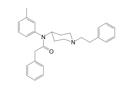 N-(3-Methylphenyl)-N-(1-(2-phenylethyl)piperidin-4-yl)-2-phenylacetamide