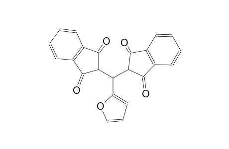 2,2'-(furan-2-ylmethylene)bis(1H-indene-1,3(2H)-dione)