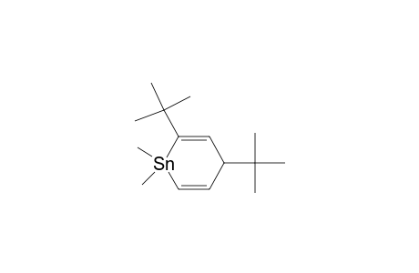 2,4-Di(t-butyl)-1,1-dimethyl-1-stanna-2,5-cyclohexadiene