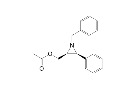 [(2S,3S)-1-benzyl-3-phenyl-aziridin-2-yl]methyl acetate