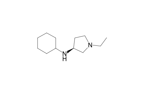 (3S)-N-cyclohexyl-1-ethyl-3-pyrrolidinamine