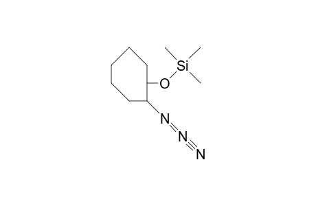 trans-1-Azido-2-trimethylsilyloxy-cycloheptane