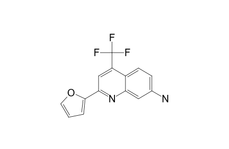 4-TRIFLUOROMETHYL-2-(2-FURYL)-7-AMINO-QUINOLINE