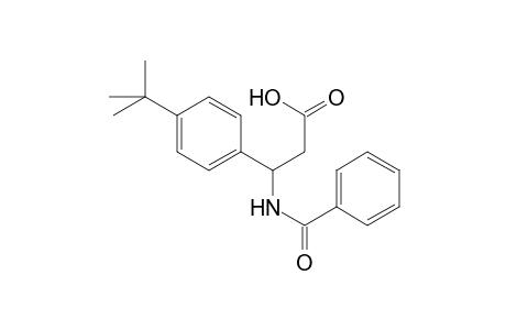3-Benzamido-3-(4-tert-butylphenyl)propanoic acid