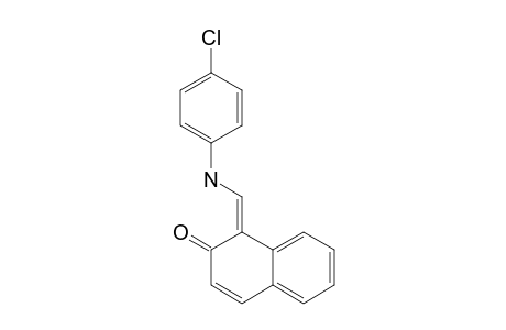 4-CHLOROPHENYL-AMINO-(METHYLENE)-NAPHTHALEN-2(3H)-ONE
